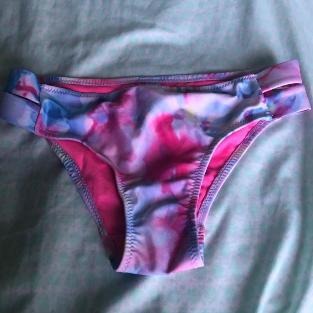 aeropostale tie dye bathing suit bottoms